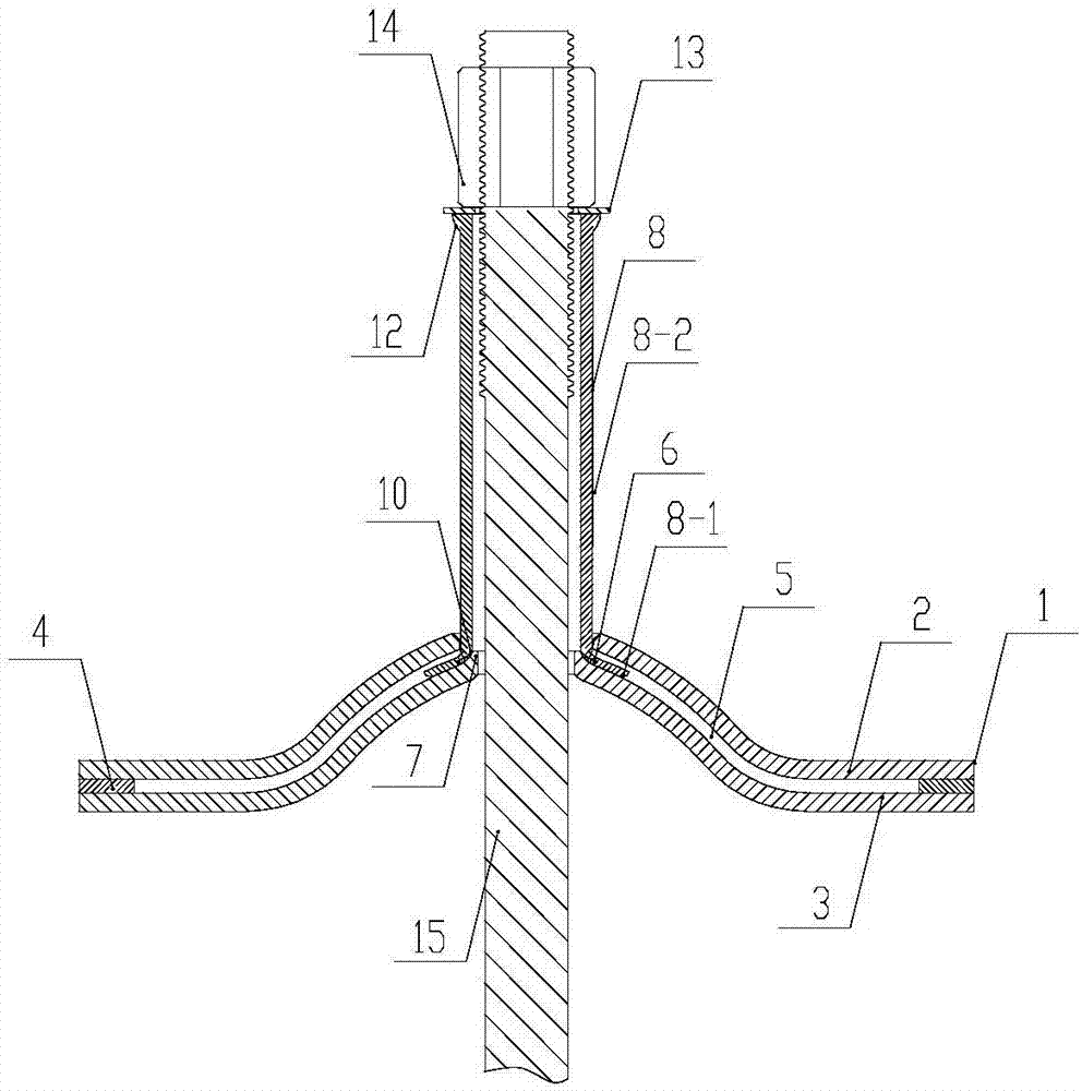 An energy-absorbing anchor tray