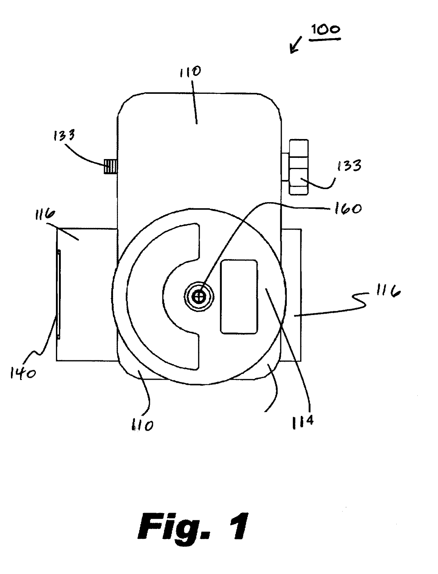 High voltage to low voltage inductive power supply with current sensor