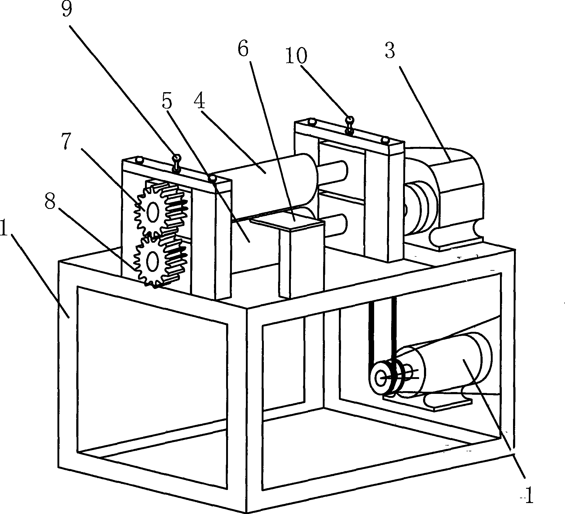 Method for rolling and processing tool bits, and rolling equipment thereof