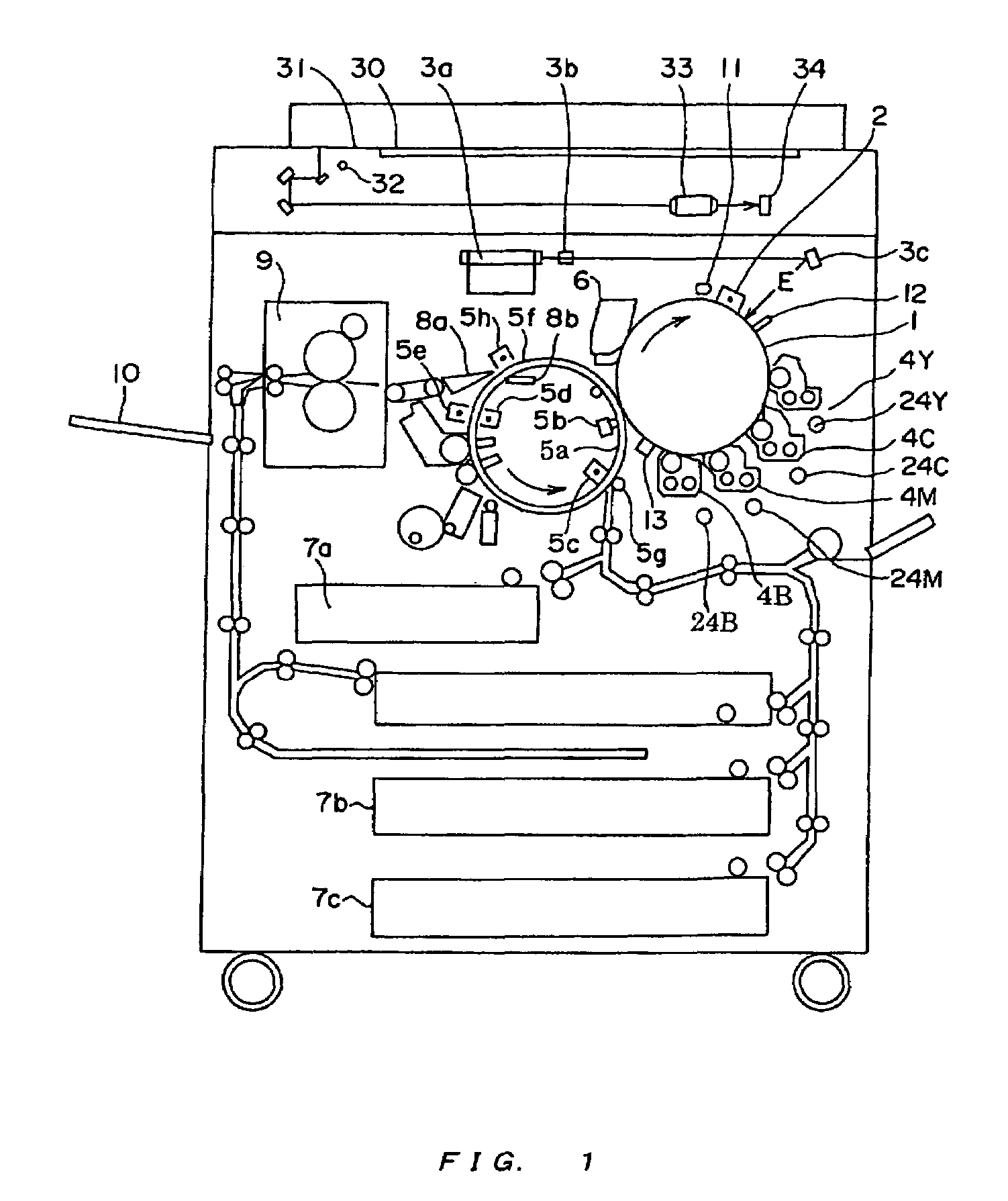 Toner, method for forming a full-color image, and process cartridge