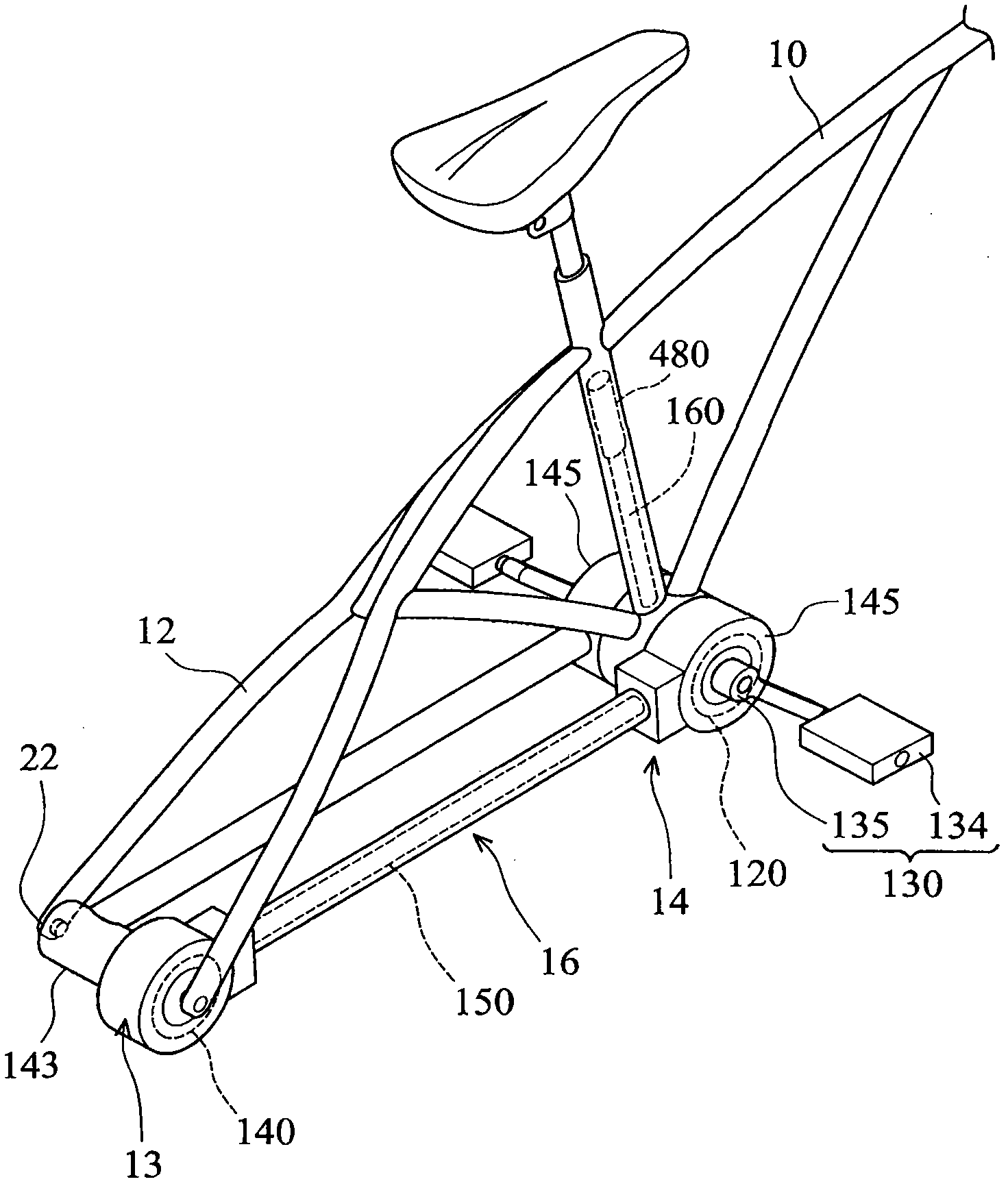 Green bike, wheel and generator thereof