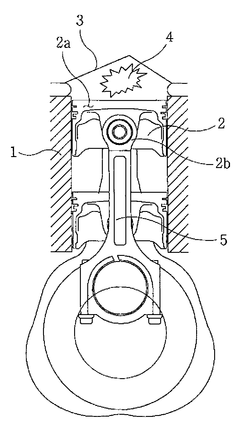 Piston of engine