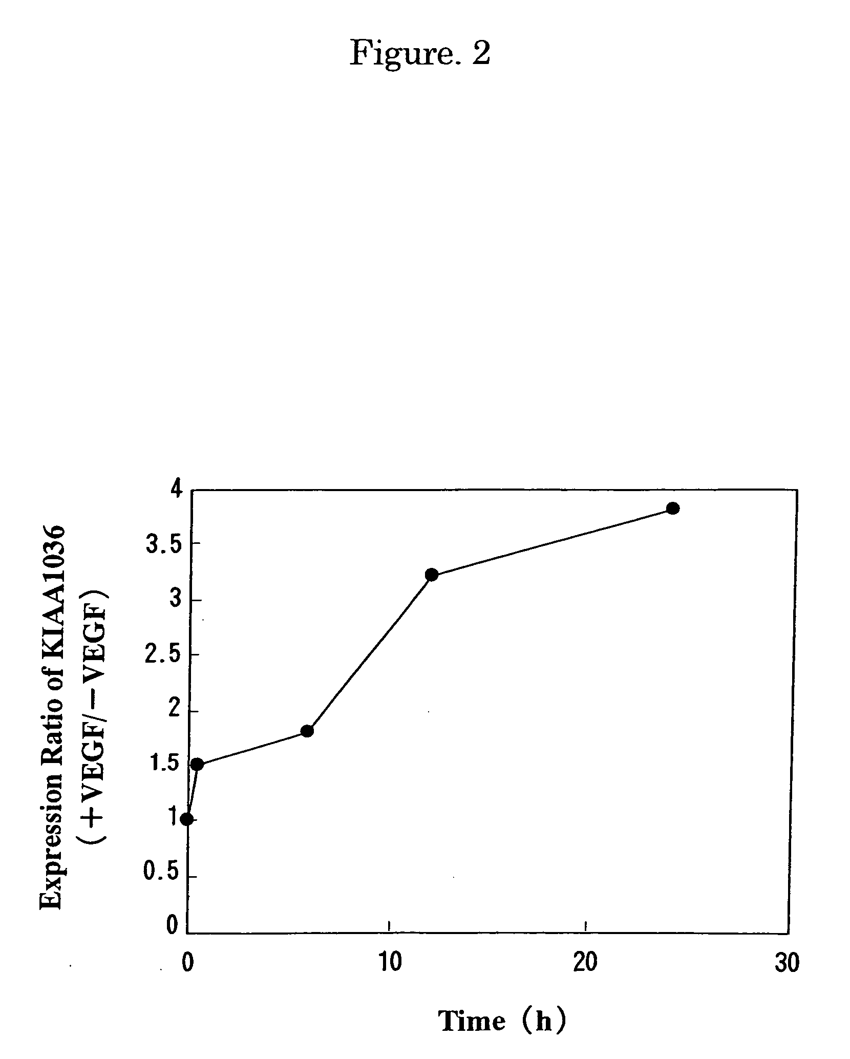 Polypeptide serving as angiogenic marker and dna thereof