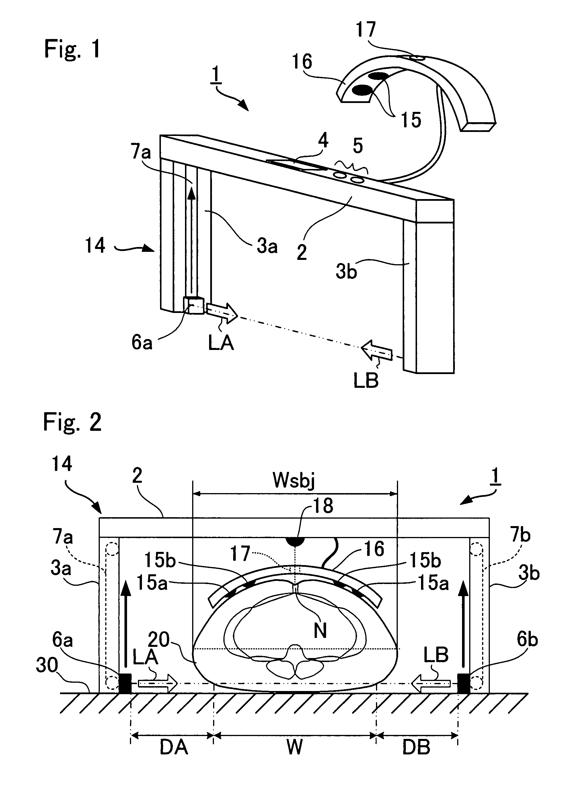 Waist circumference calculation apparatus and body composition determination apparatus