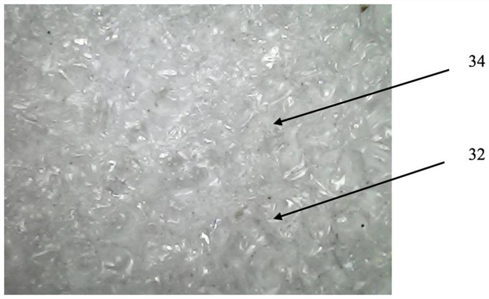 A kind of equipment and process for sealing holes on the surface of cellular polymer foam core material