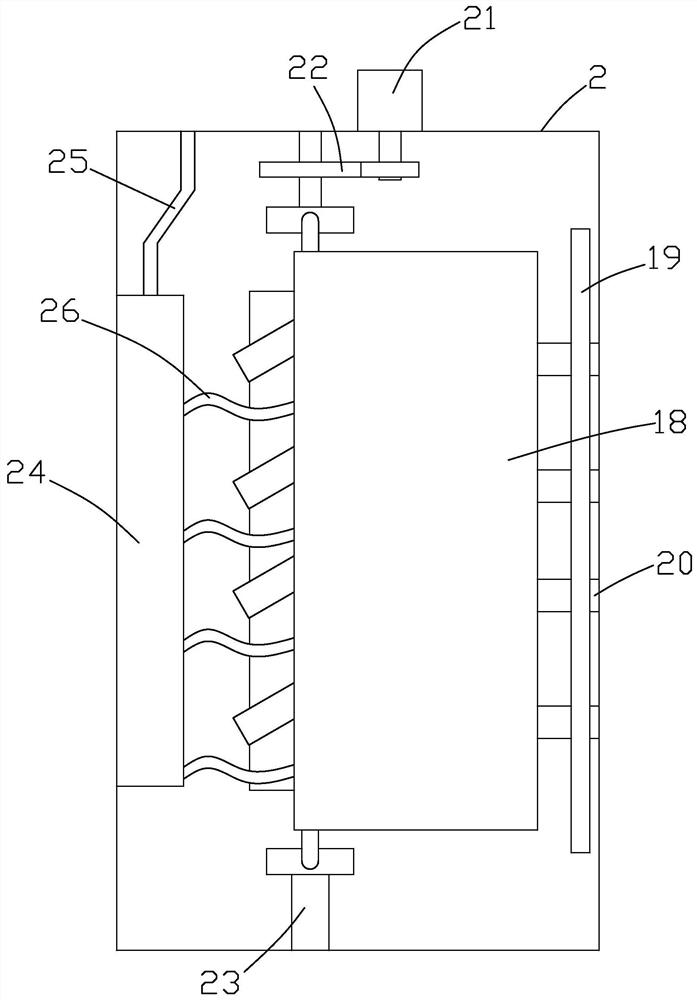 A medical gas terminal suspension device and its installation method