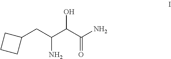 Process for the synthesis of 3-amino-3-cyclobuthylmethyl-2-hydroxypropionamide or salts thereof