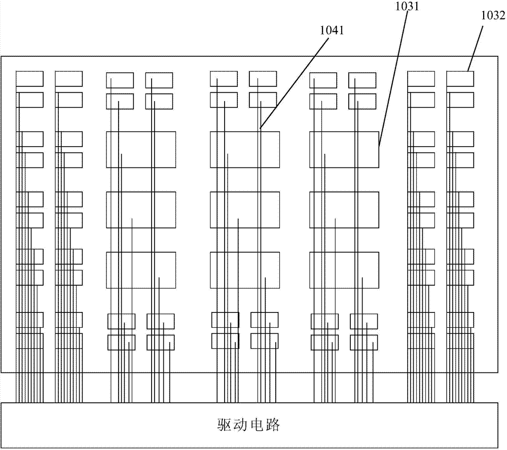 Touch liquid crystal display panel and touch liquid crystal display device