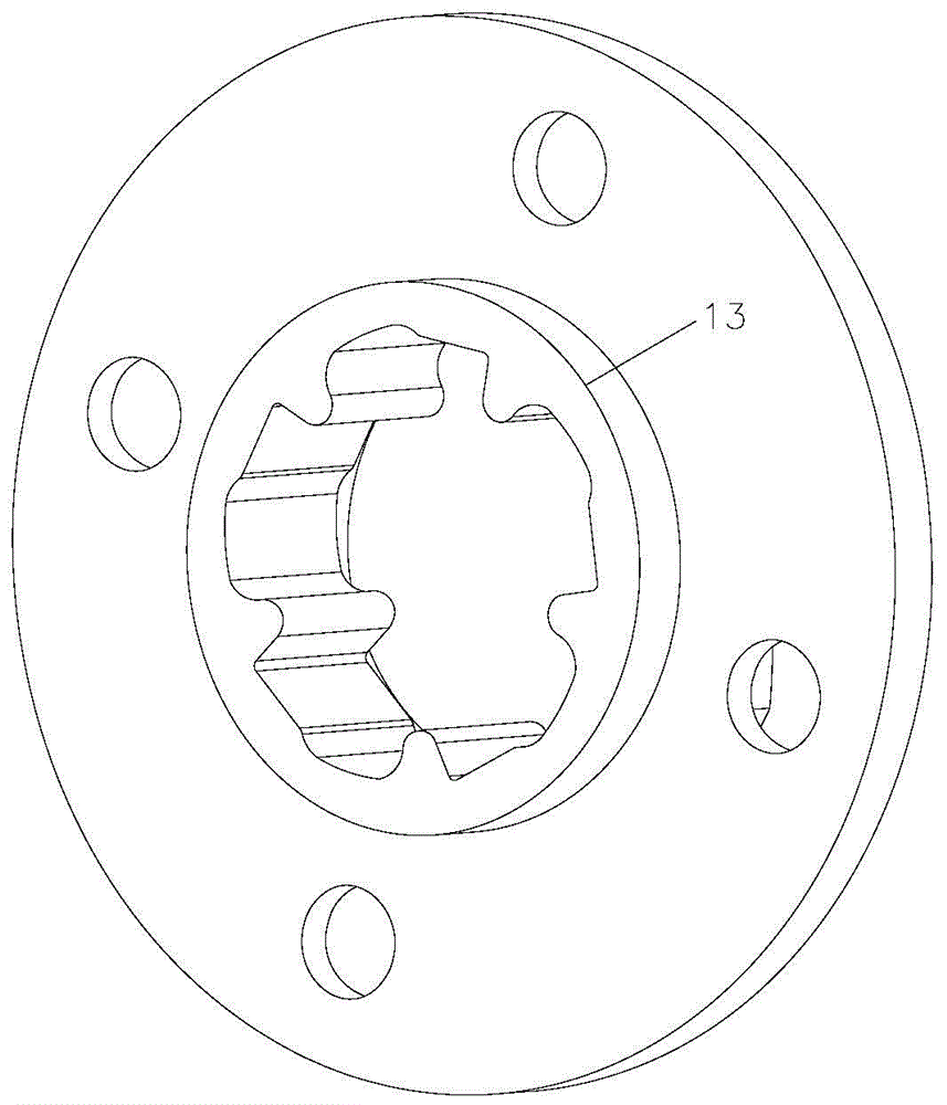 Air-cooled diesel engine starter with bracket