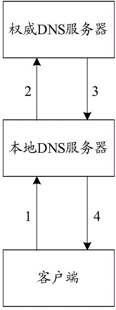 Method and system for preventing DNS (Domain Name System) cache from being stained and local DNS server