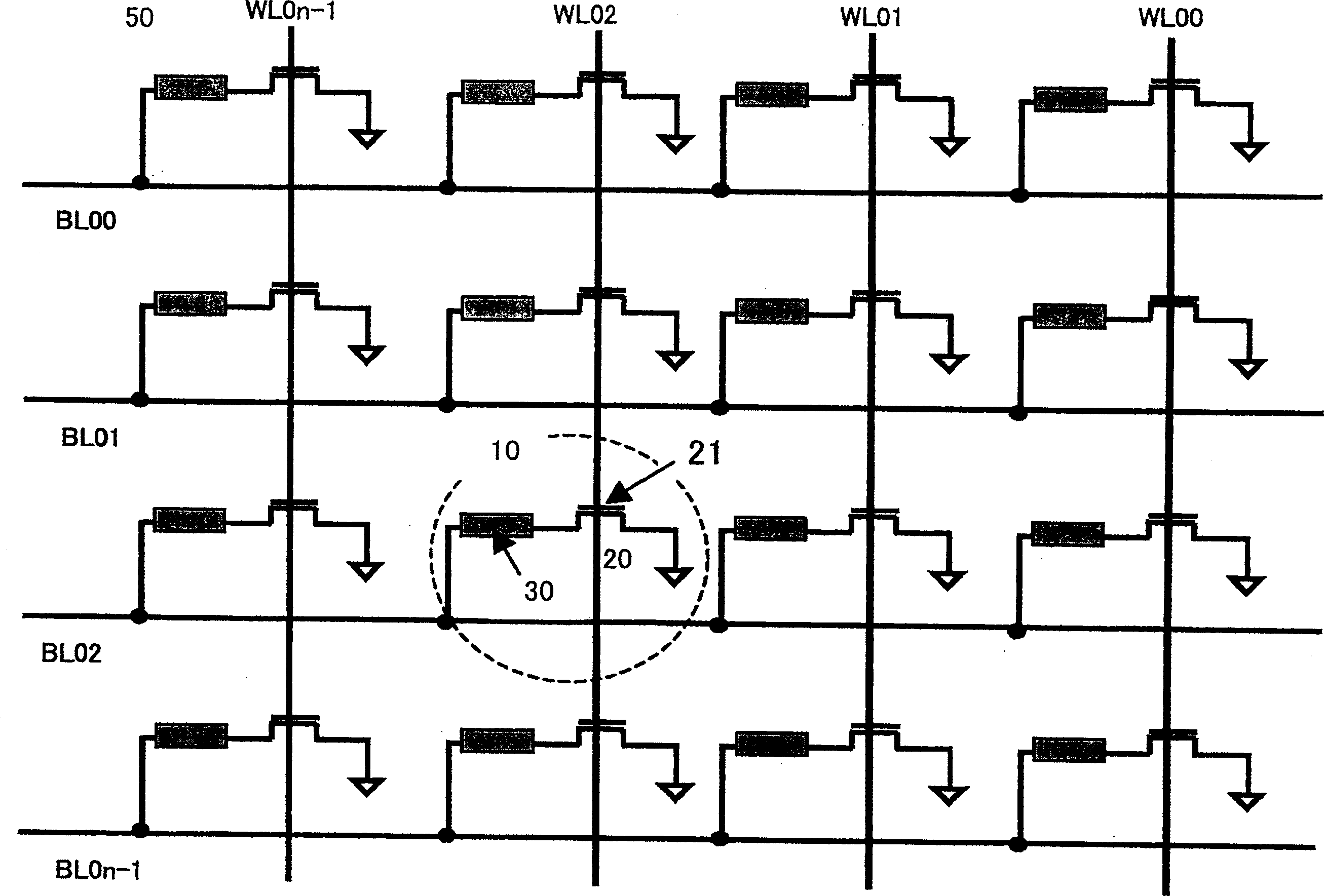 Semiconductor memory apparatus and data write method