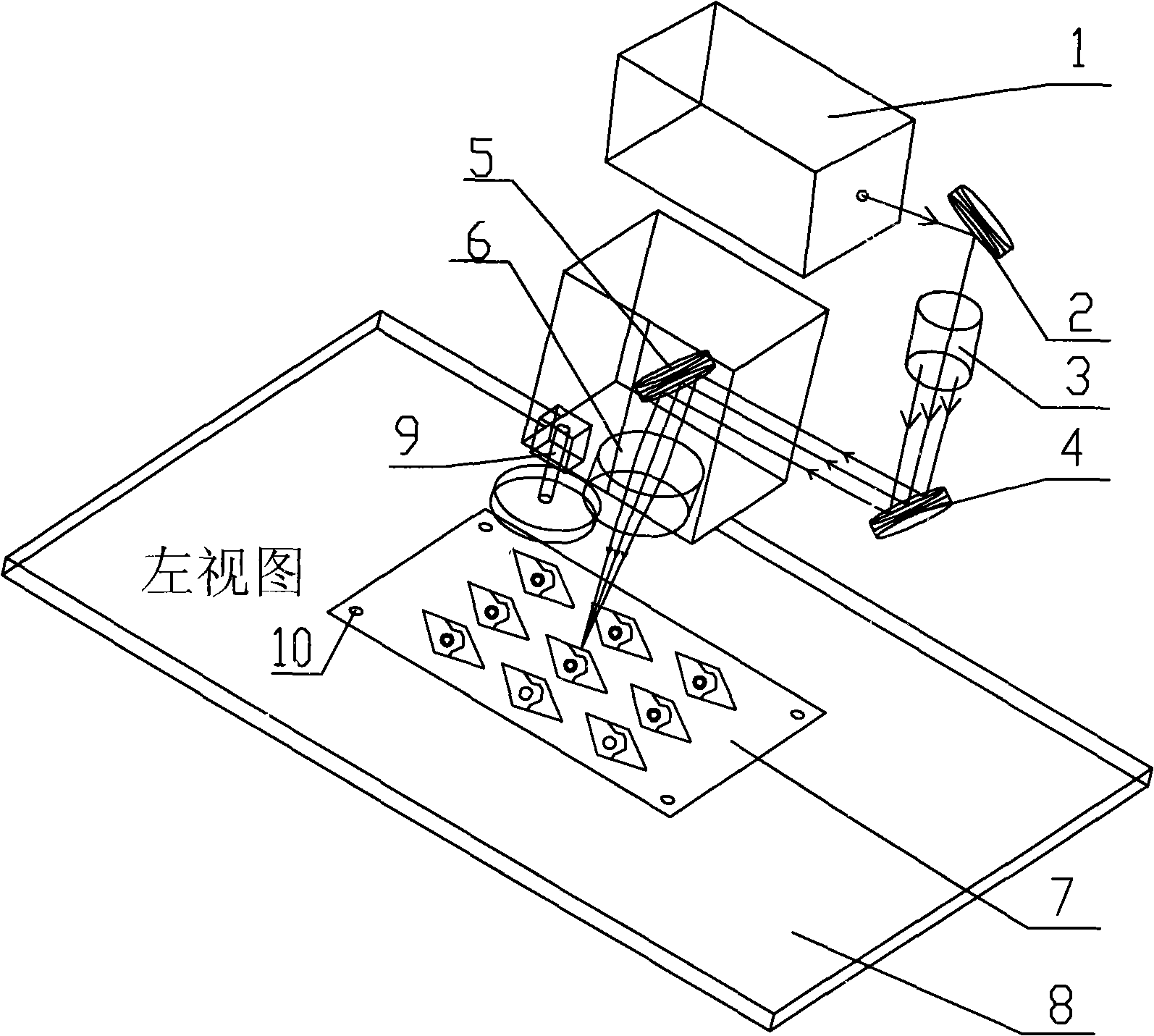 Laser device for cutting