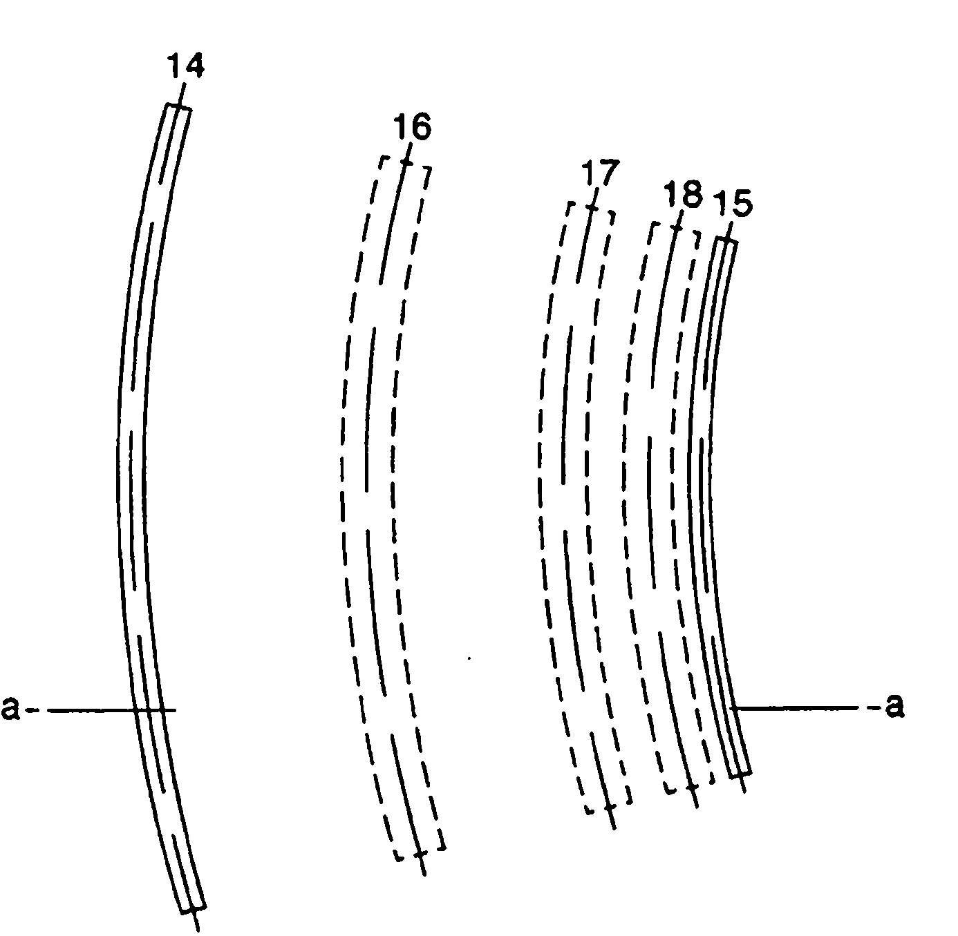 Method and apparatus for longitudinal orientation of thermoplastic film material