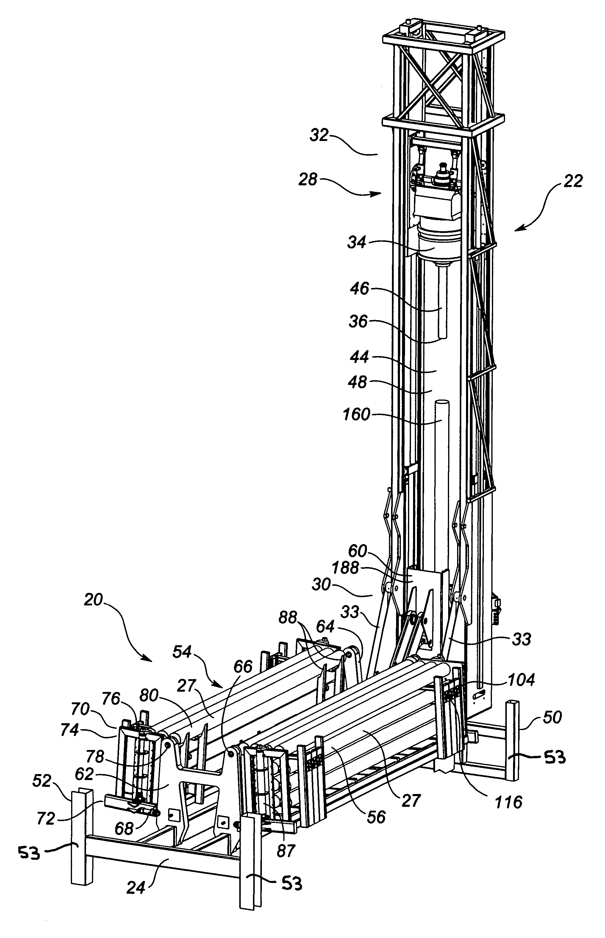 Apparatus and method for handling pipe sections