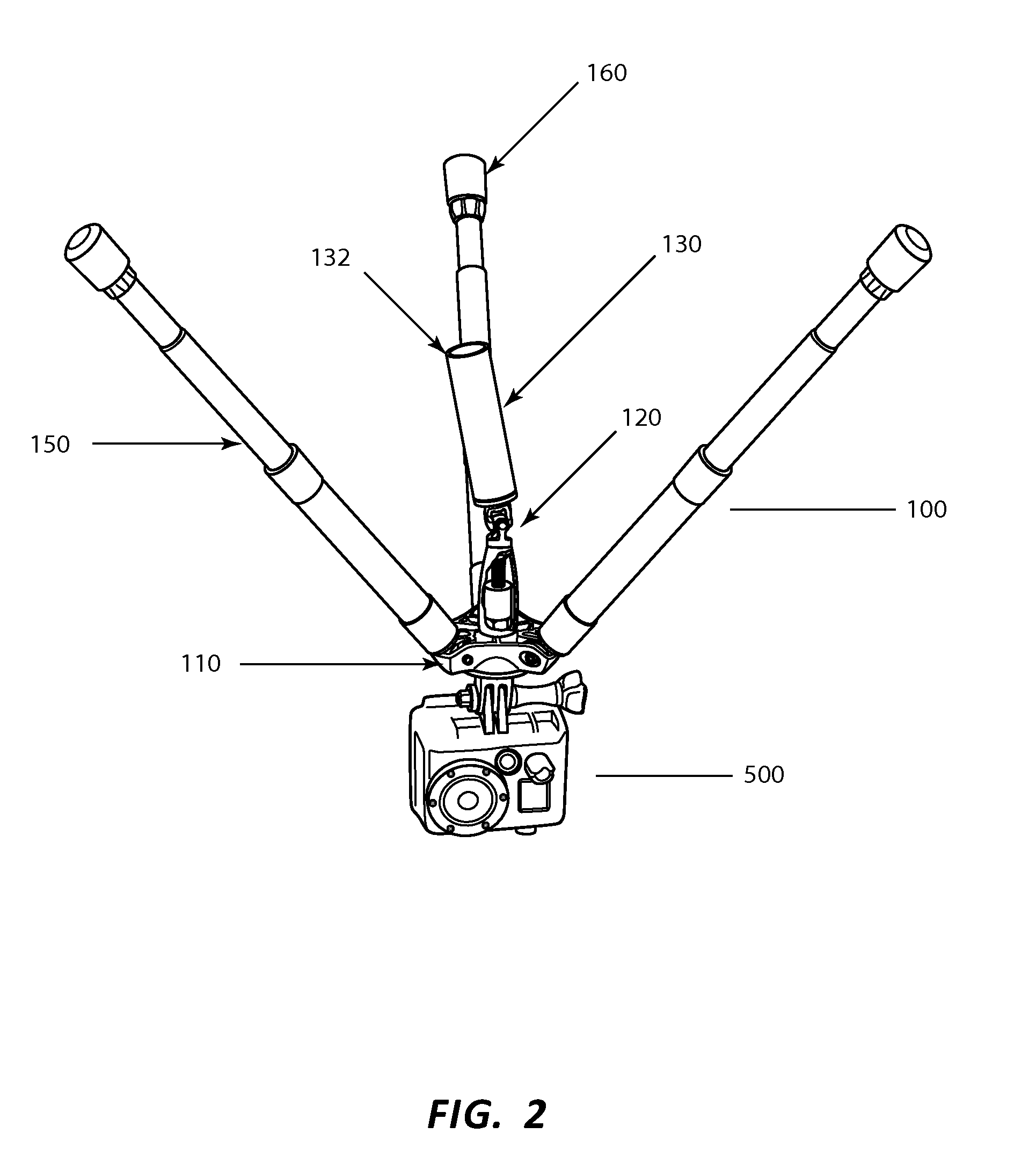 Camera stabilization apparatus and method of use