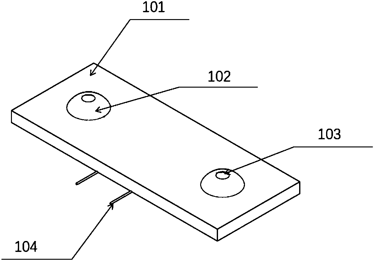 Fiber grating sensor package structure and packaging method suitable for high-temperature environment