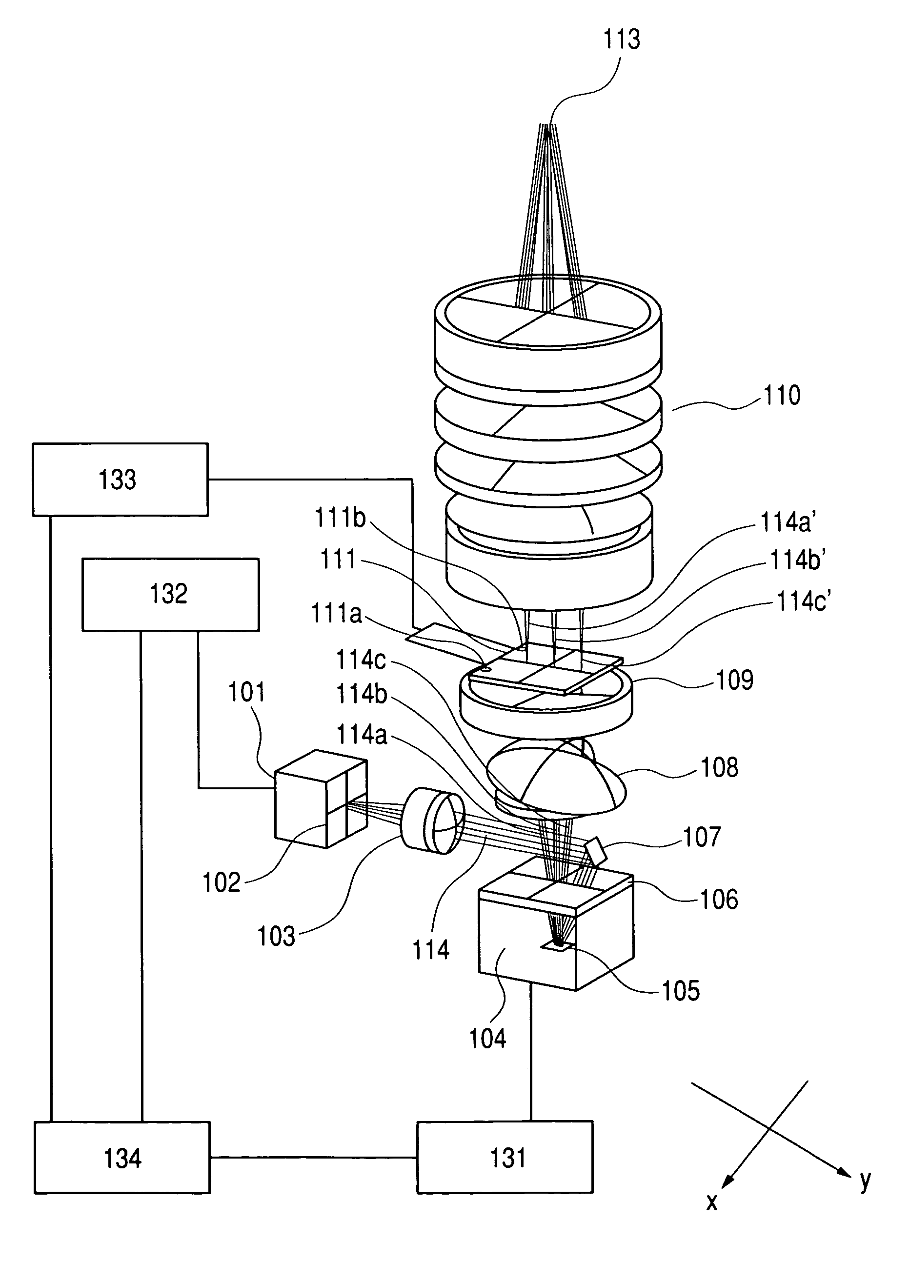 Image display apparatus and image taking apparatus including the same