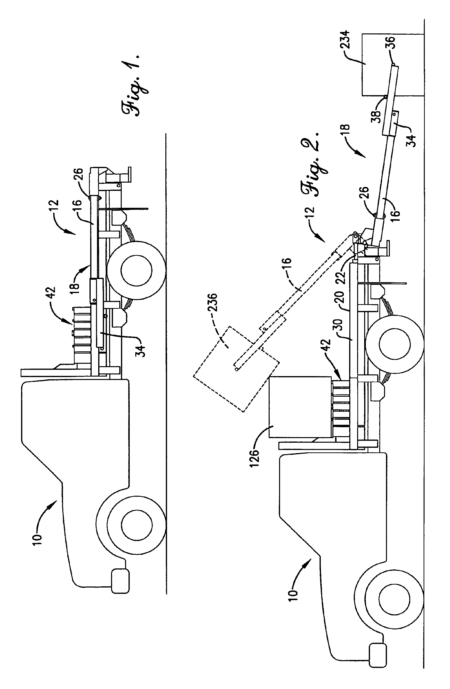 Square bale feeder attachment for flat-bed vehicles