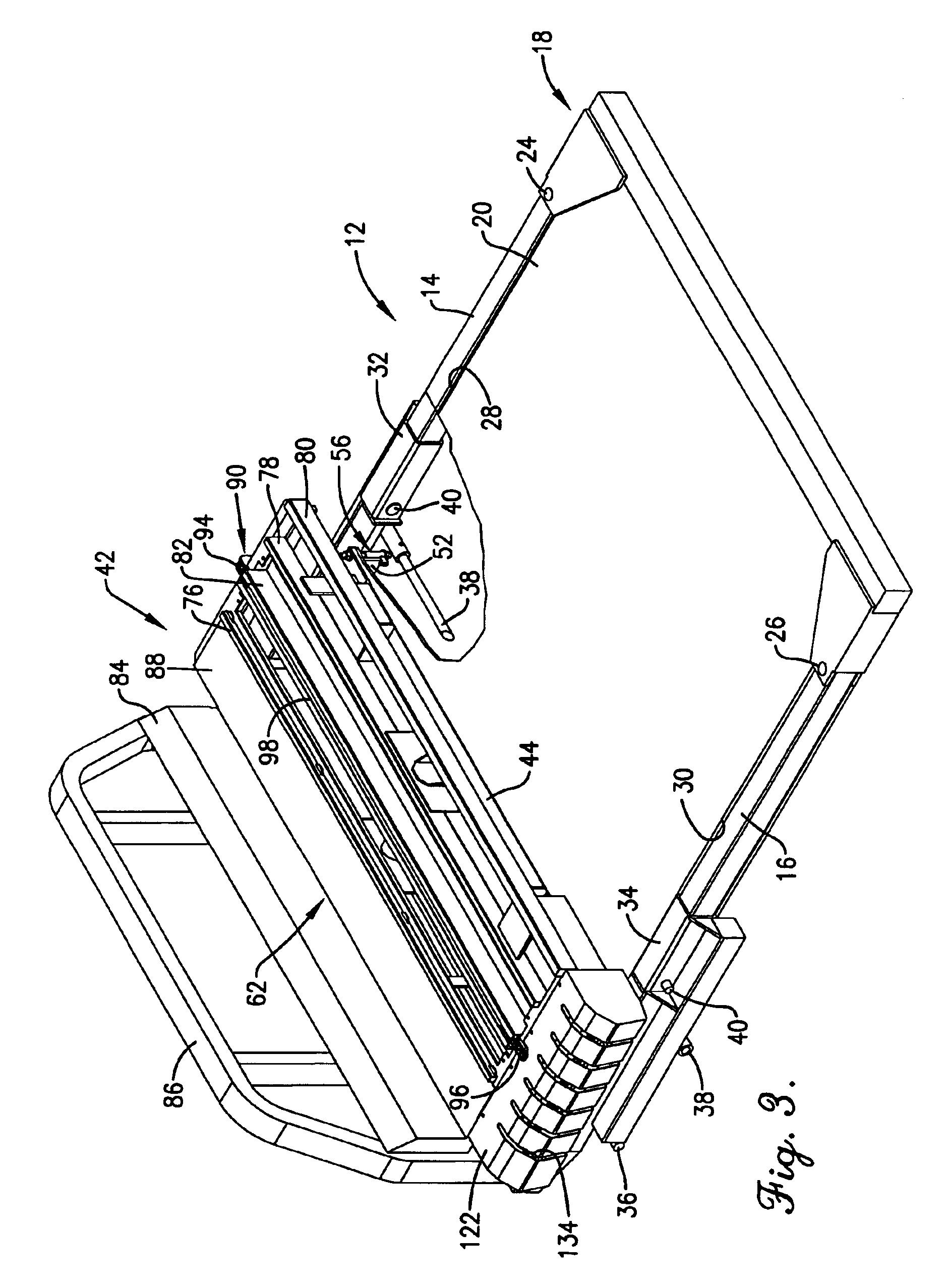 Square bale feeder attachment for flat-bed vehicles