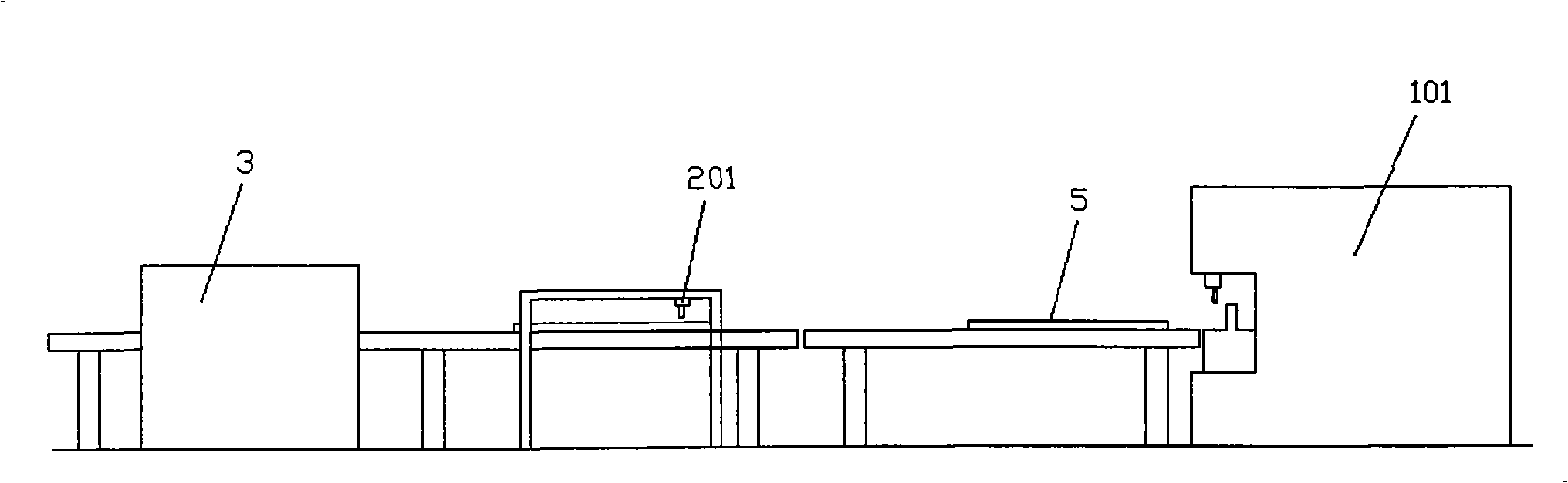 Electrical steel automatic sample-making system