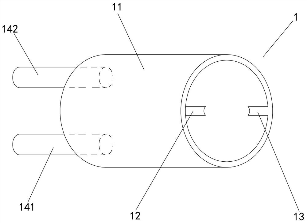 Uniform-mixing tobacco shred mixing device and mixing method