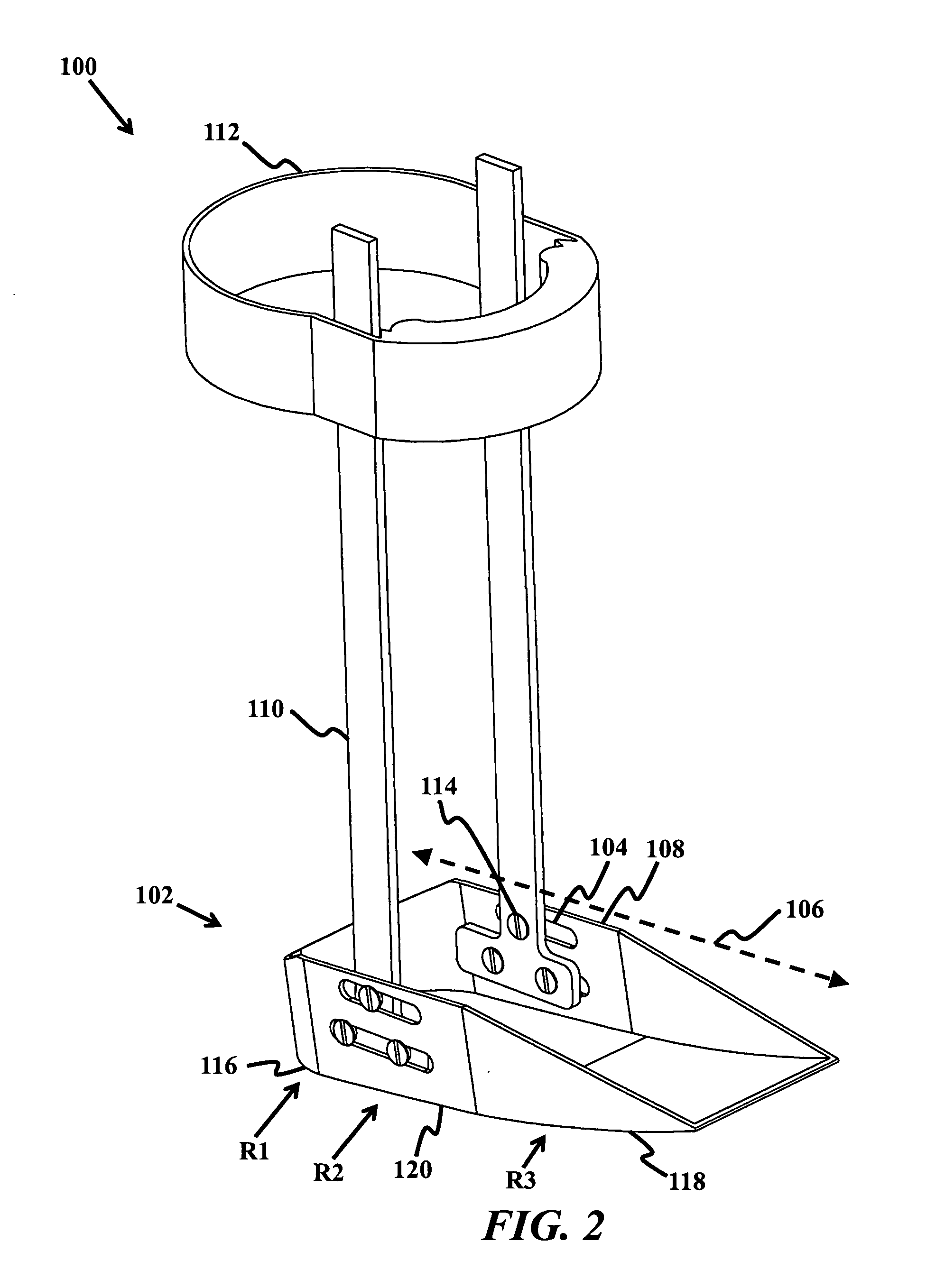 Orthotic device with sliding mechanism