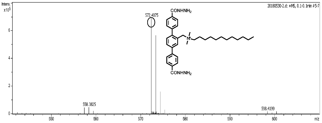 Three-phase catalyst Pd@COF-QA as well as preparation method and application thereof