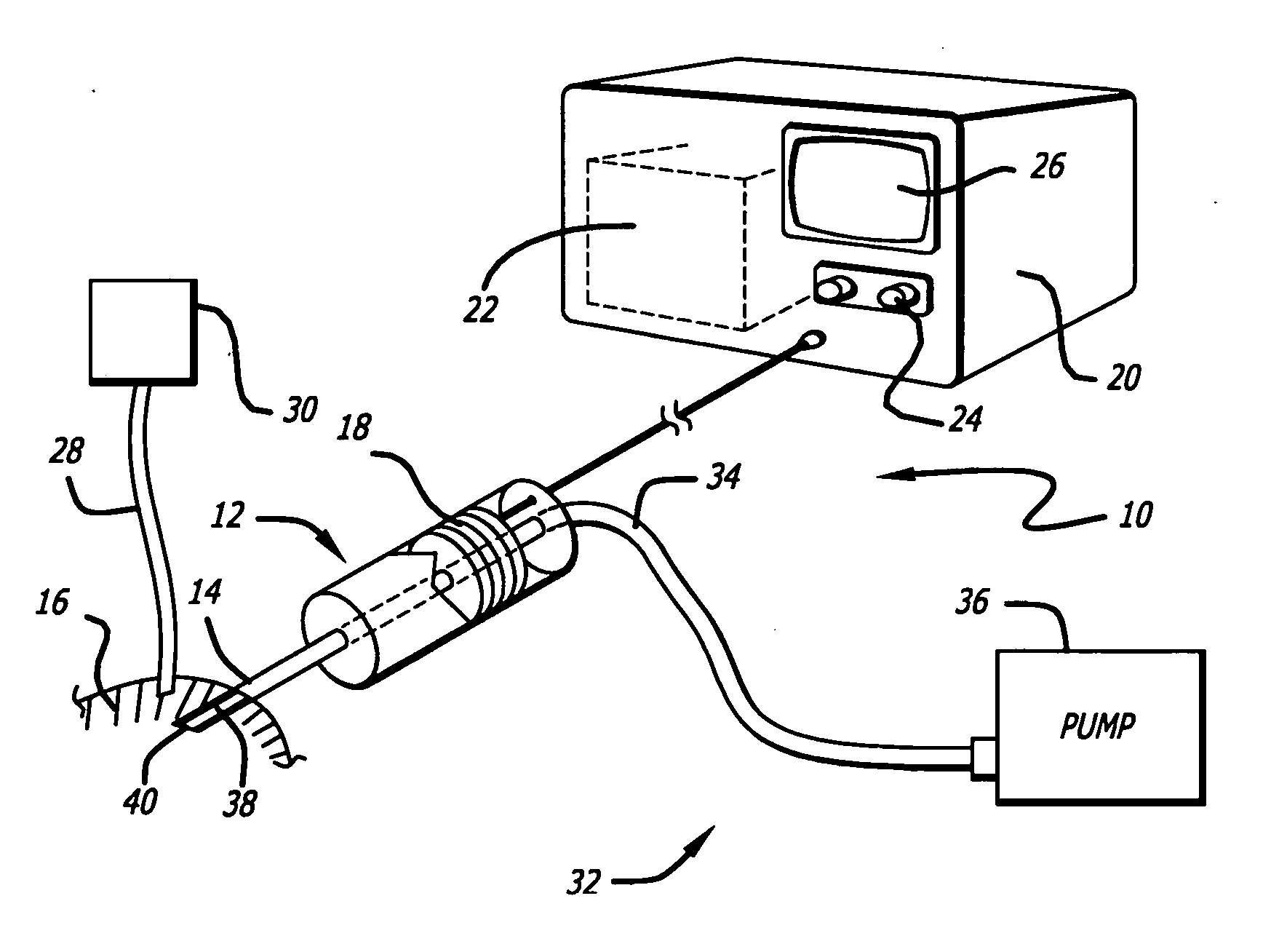 Aspiration system for medical devices