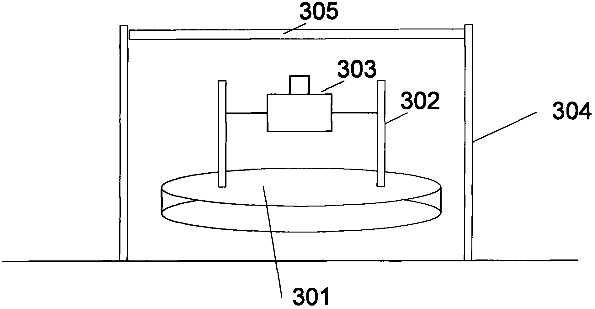 Performance metering method of vehicle-mounted laser evenness instrument