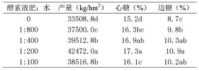 Muskmelon growth-promoting enzyme liquid fertilizer and application thereof