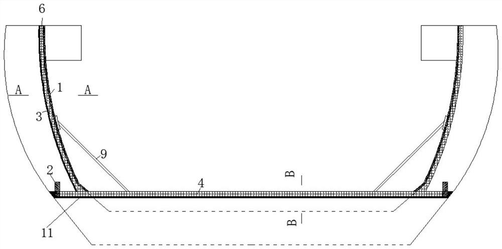 U-shaped bridge deck beam end waterproof device and preparation method ...