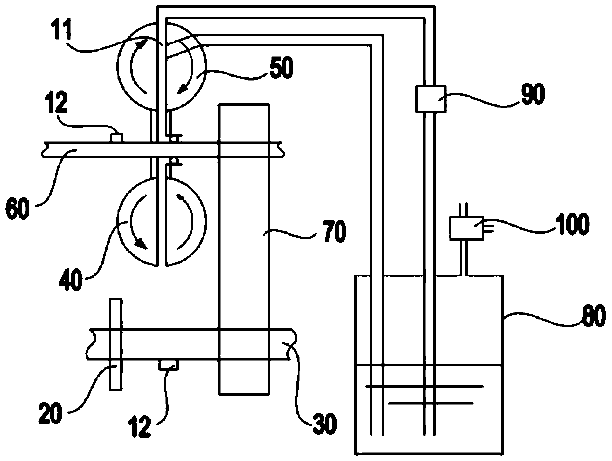 Hydraulic speed reduction device