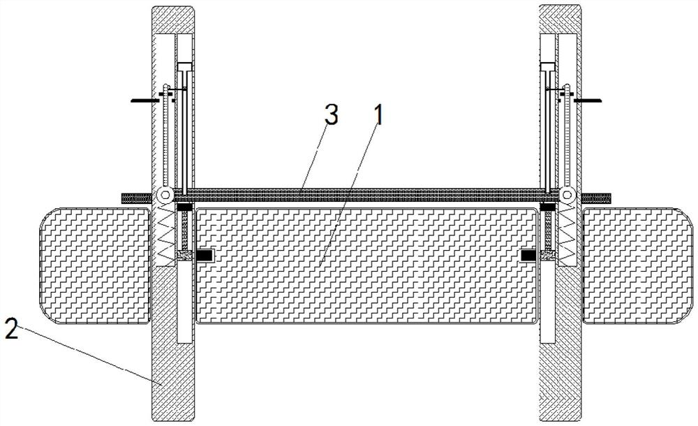 A viscous ink-based fabric pull-proof printing equipment