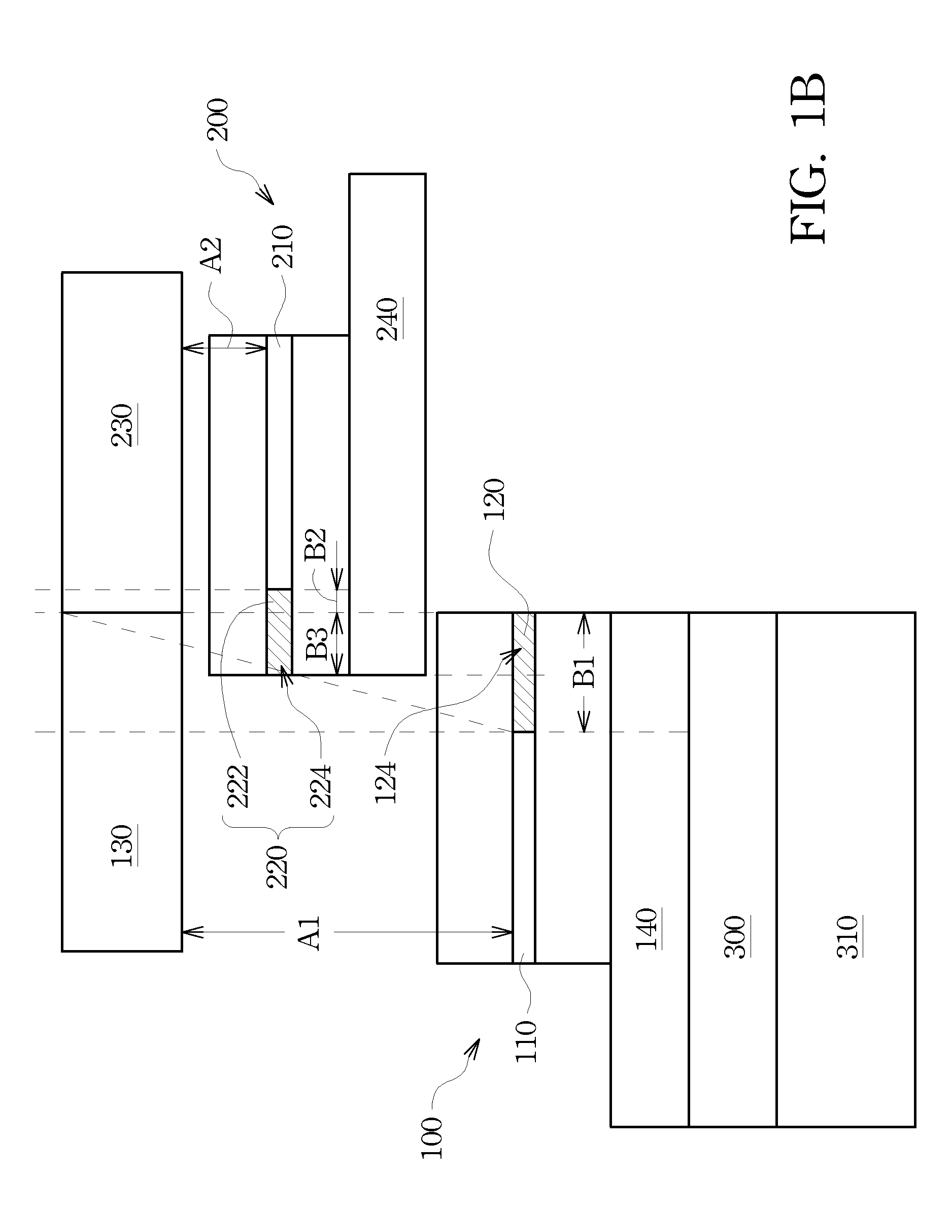 Multi-Section Visual Display having Overlapping Structure