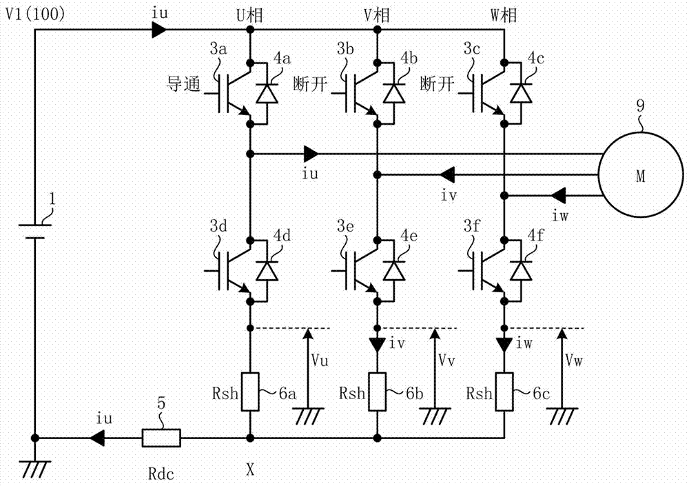 Power conversion device and its motor drive device, blower, compressor, air conditioner, refrigerator, refrigerator