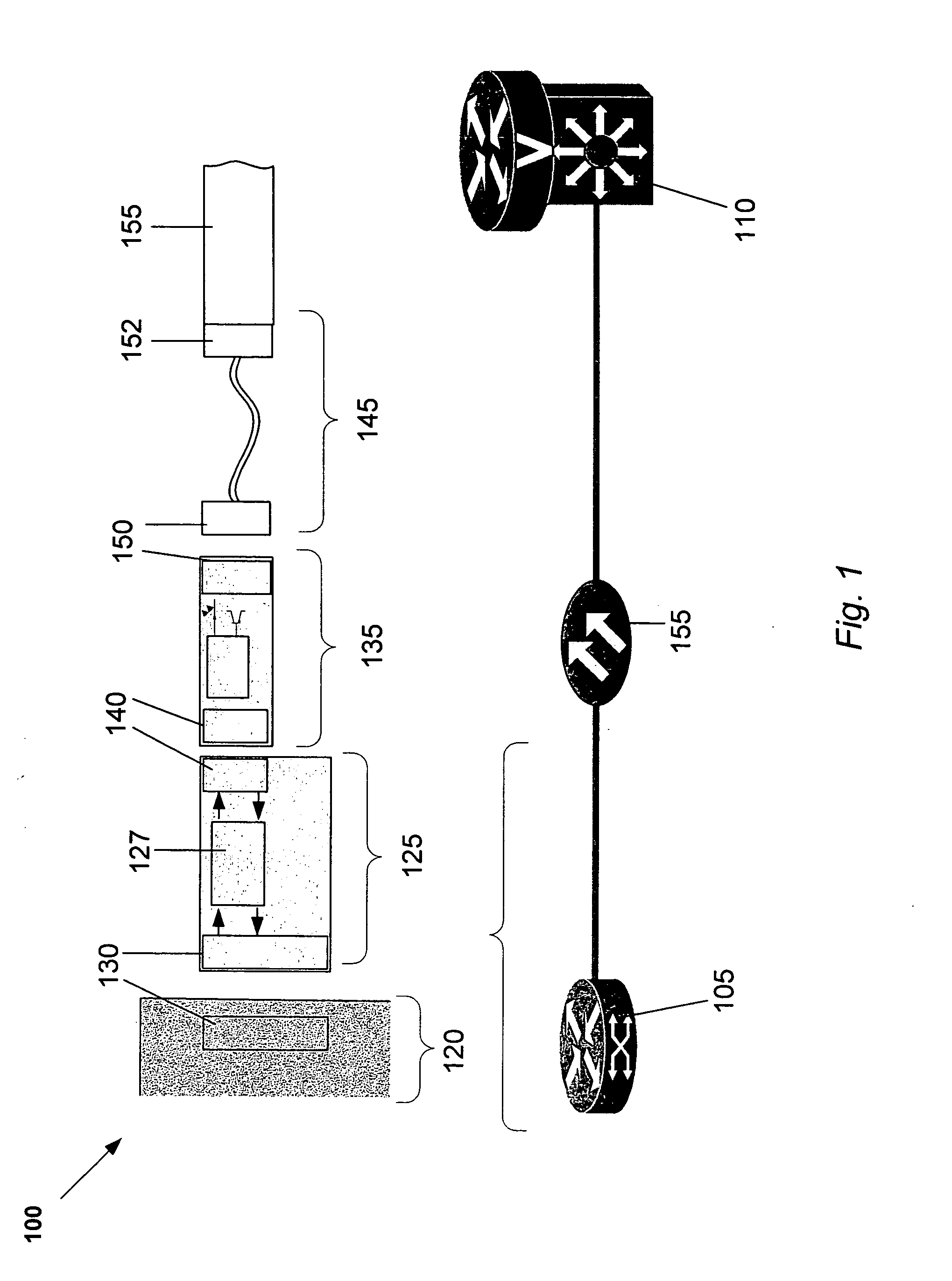Adapter and method to support long distances on existing fiber