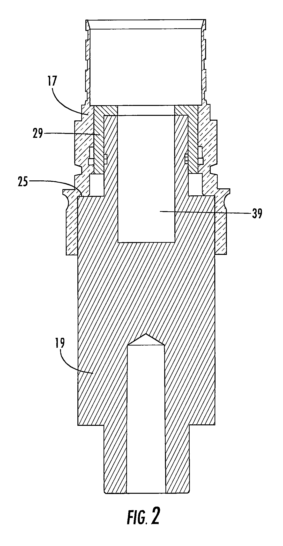 Method and apparatus for forming interface between coaxial cable and connector