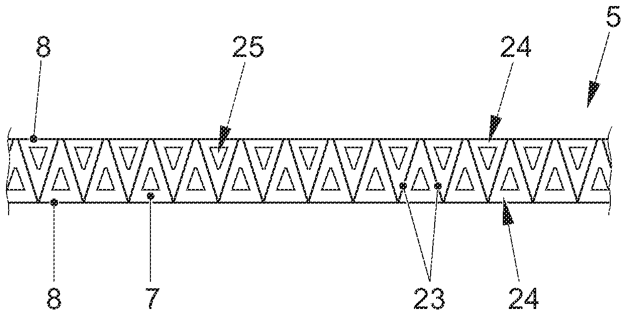 Temperature-control element with sorption material for battery cell unit