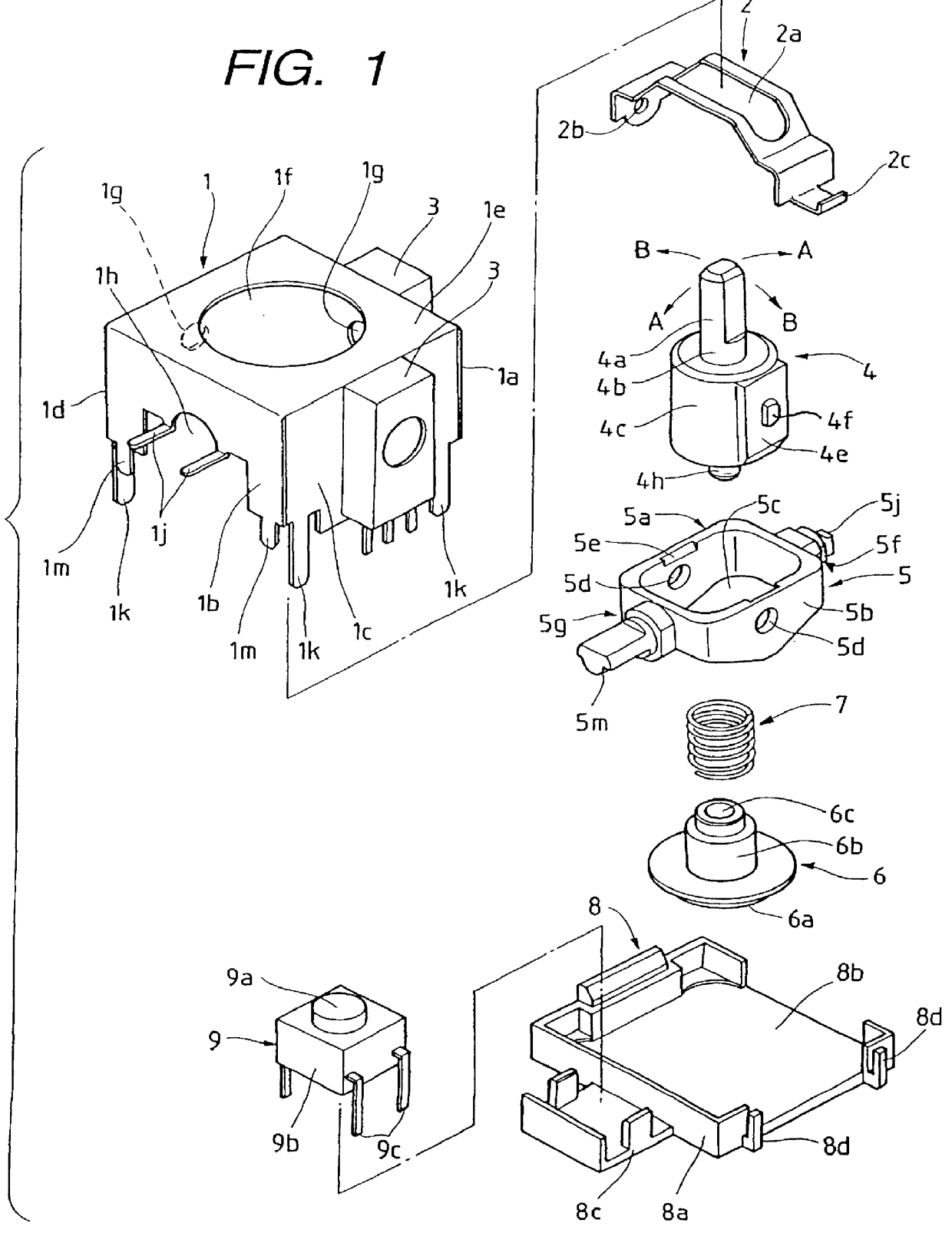 Multi-way input device