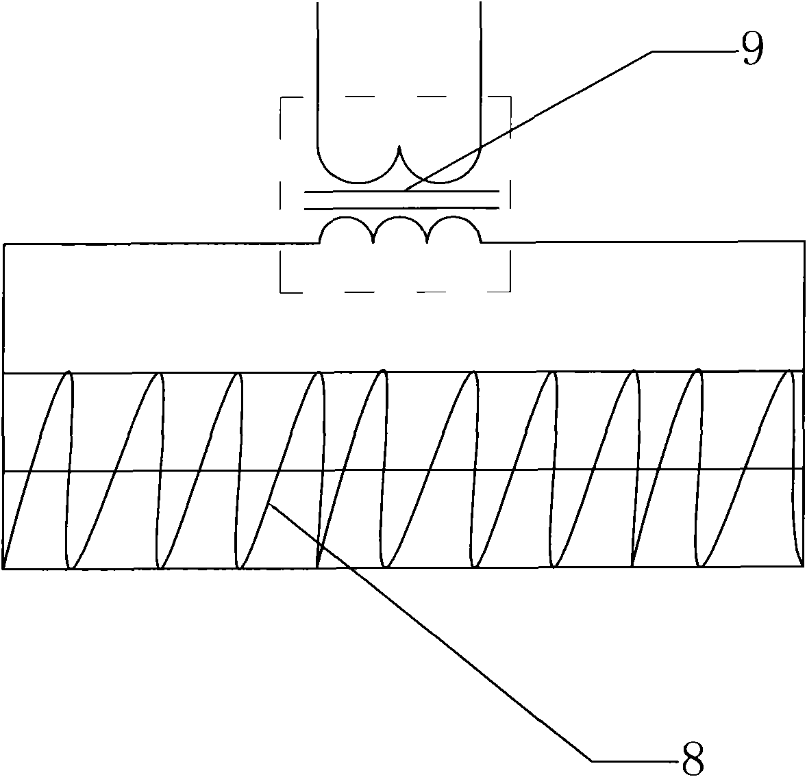 Electromagnetic control slide rheostat
