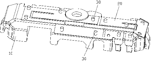 Method for fixing panel antenna