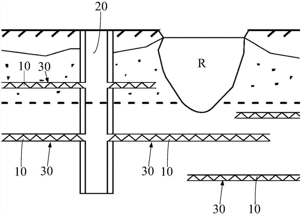 Transverse pollutant-removing biological pipe applied to remediation of polluted underground water