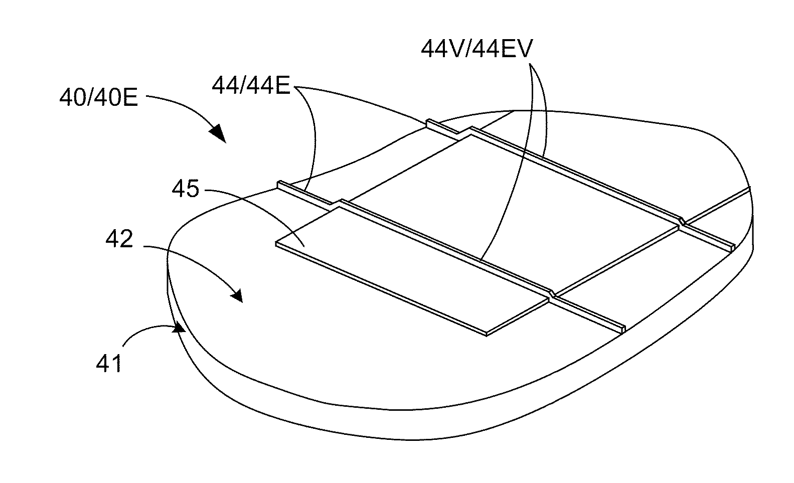 Solar Cell With Structured Gridline Endpoints Vertices