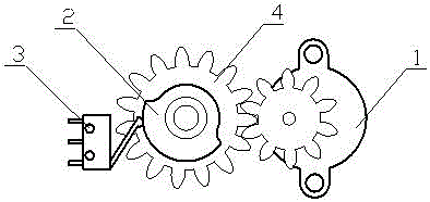 Reset control mechanism for moving arms or rotating arms of pipeline robot