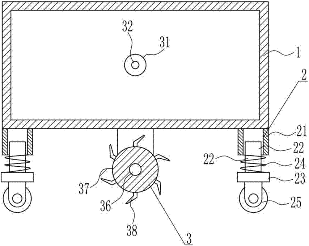 Windshield deicing device used for vehicle