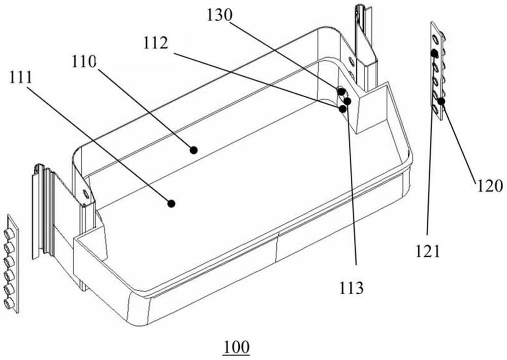 Shelf assembly for refrigerator and refrigerator including same