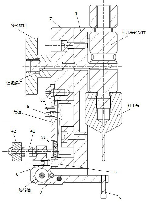 Zero-calibration device and striker with the same, zero-calibration method, striking method