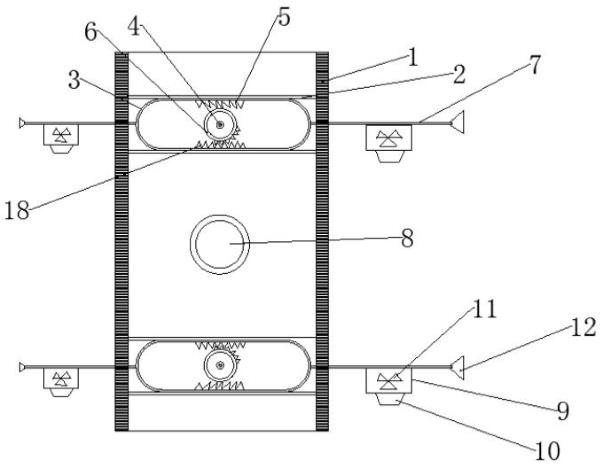 Intelligent control glass cleaning device