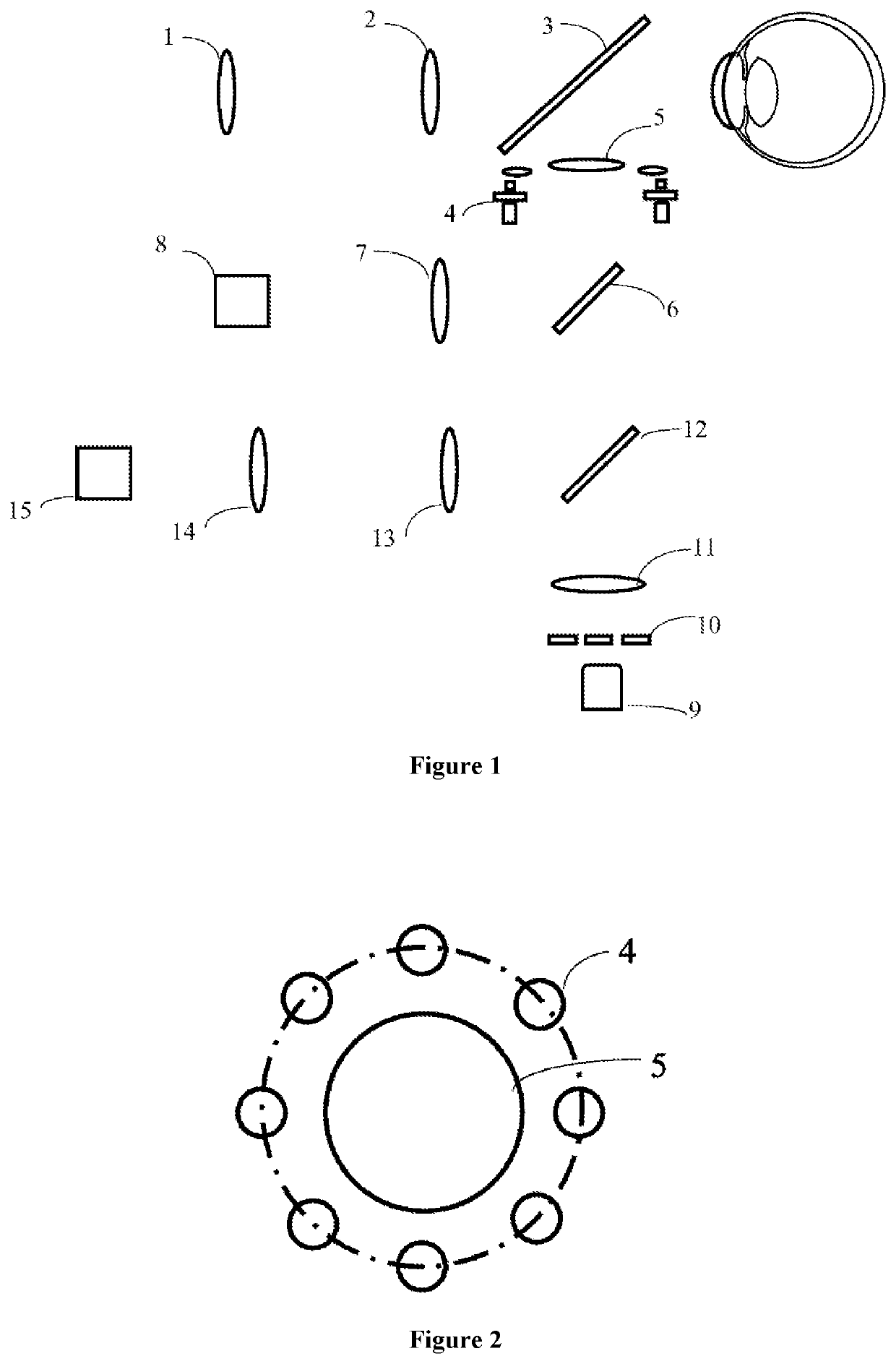 Hand-held autonomous visual acuity measurement apparatus and visual acuity measuring method