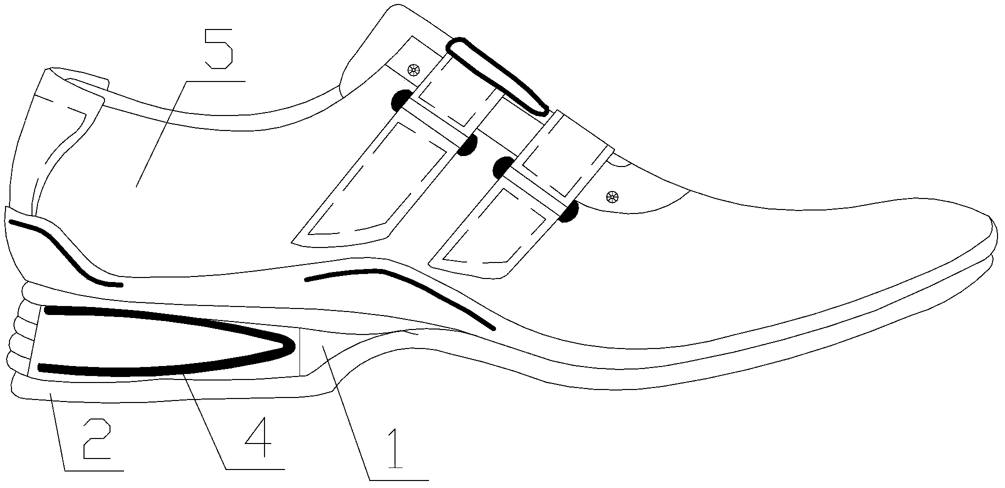 High-elasticity shoes